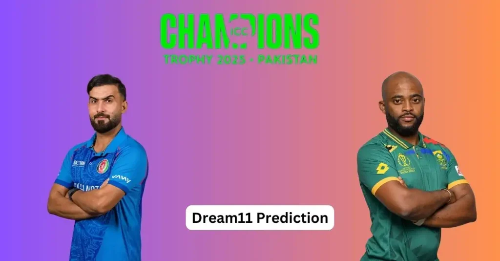 AFG vs SA, ICC Champions Trophy 2025: Match Prediction, Dream11 Team, Fantasy Cricket Tips & Pitch Report | Afghanistan vs South Africa