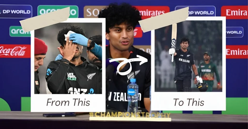 Champions Trophy 2025: New Zealand’s batter Rachin Ravindra reflects on his successful comeback after suffering a severe head injury