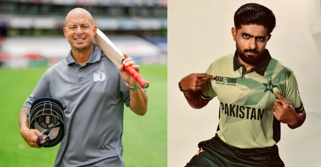 Herschelle Gibbs takes a jibe at Babar Azam for his poor English-speaking skills