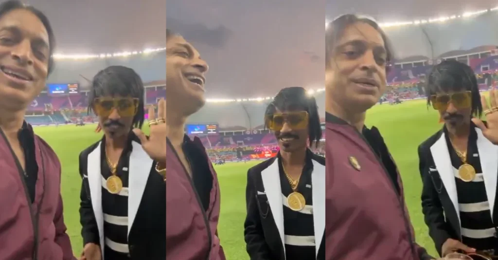 WATCH: Shoaib Akhtar shares a hilarious moment with Dolly Chaiwala during ILT20 2025