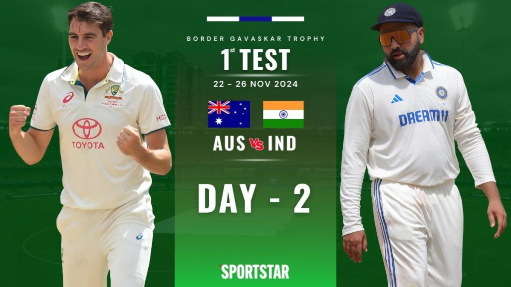 Australia vs India Live Score, Border-Gavaskar Trophy 2024/25 1st Test Day 2: AUS in trouble at 67/7; Bumrah picks four wickets