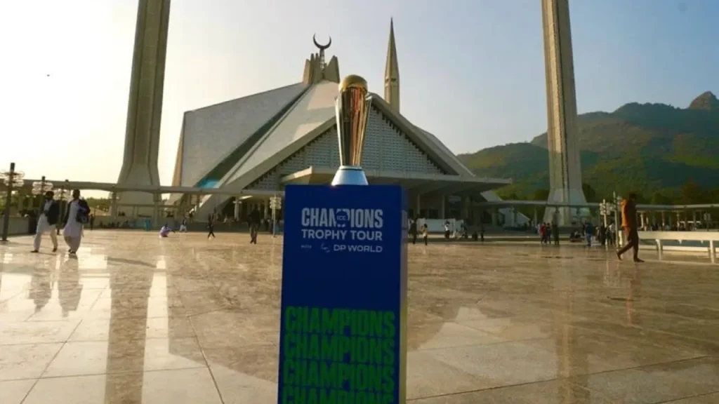 Champions Trophy to be taken out of Pakistan today