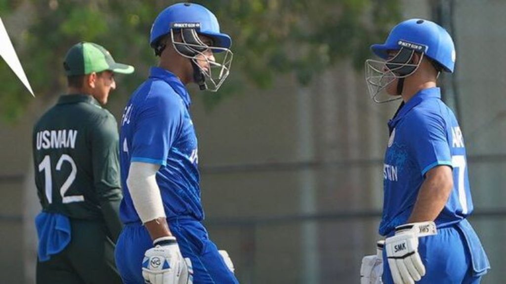 Pak U-19 vs Afg U-19 4th ODI: Pakistan beat Afghanistan by 13 runs