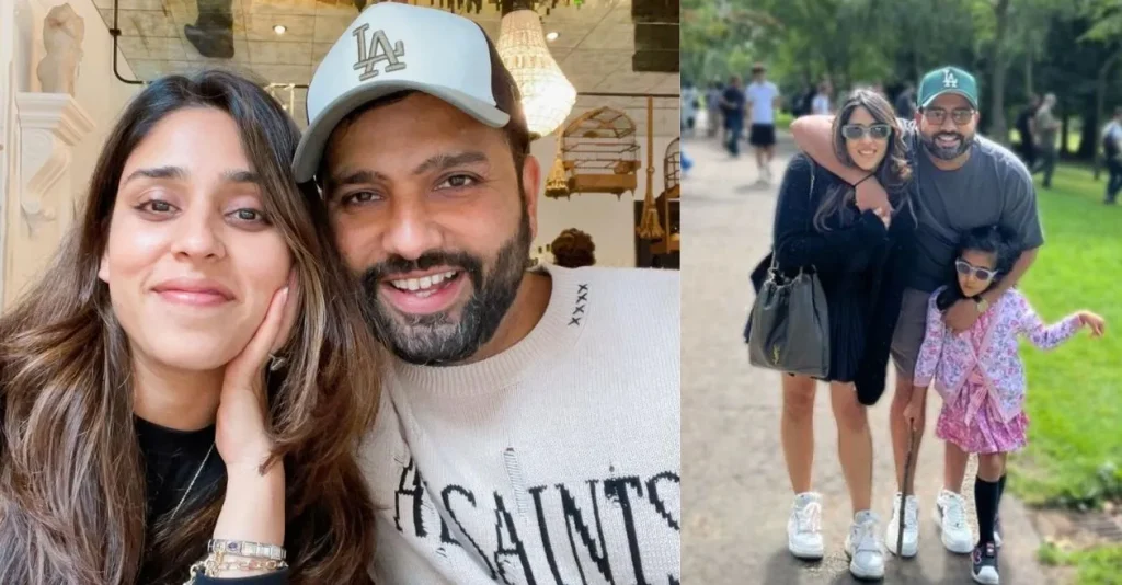 Anniversary special: 7 romantic pictures of Rohit Sharma and Ritika Sajdeh