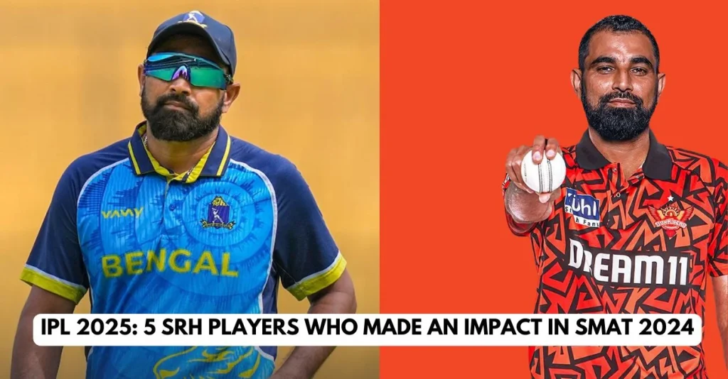 IPL 2025: 7 SRH players who made a strong impact in the Syed Mushtaq Ali Trophy 2024