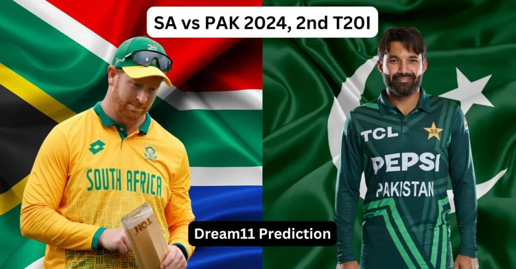 SA vs PAK 2024, 2nd T20I: Match Prediction, Dream11 Team, Fantasy Tips & Pitch Report | South Africa vs Pakistan