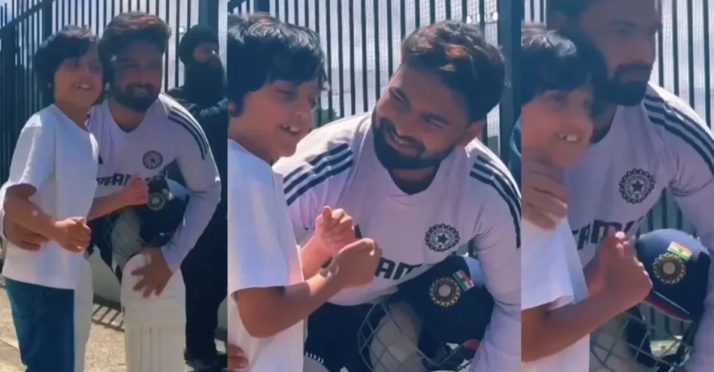 WATCH: Rishabh Pant’s heartwarming fan interaction ahead of Boxing Day Test at MCG