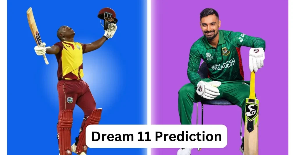 WI vs BAN 2024, 1st T20I: Match Prediction, Dream11 Team, Fantasy Tips & Pitch Report | West Indies vs Bangladesh