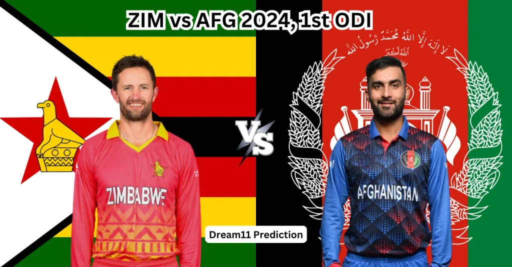 ZIM vs AFG 2024, 1st ODI: Match Prediction, Dream11 Team, Fantasy Tips & Pitch Report | Zimbabwe vs Afghanistan