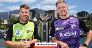 HUR vs THU, BBL|14 Final: Match Prediction, Dream11 Team, Fantasy Tips & Pitch Report | Hobart Hurricanes vs Sydney Thunder