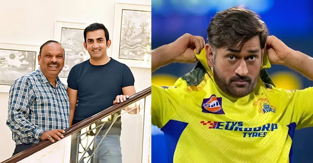 “He only likes and dislikes certain acts…”: Gautam Gambhir’s childhood coach reveals the truth behind his pupil and MS Dhoni’s bond