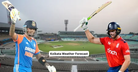 IND vs ENG 2025: Kolkata Weather Forecast for the India vs England 1st T20I