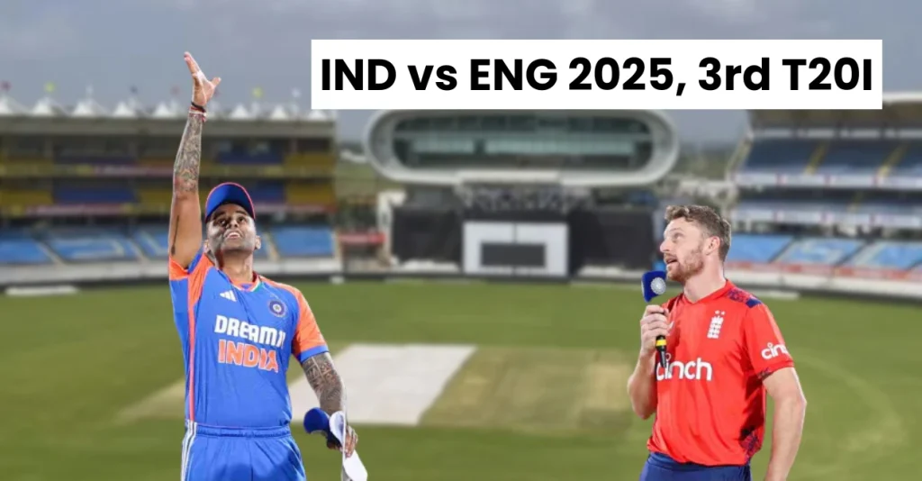 IND vs ENG 2025: Pitch Report for the 3rd T20I, Niranjan Shah Stadium T20 Stats and Records