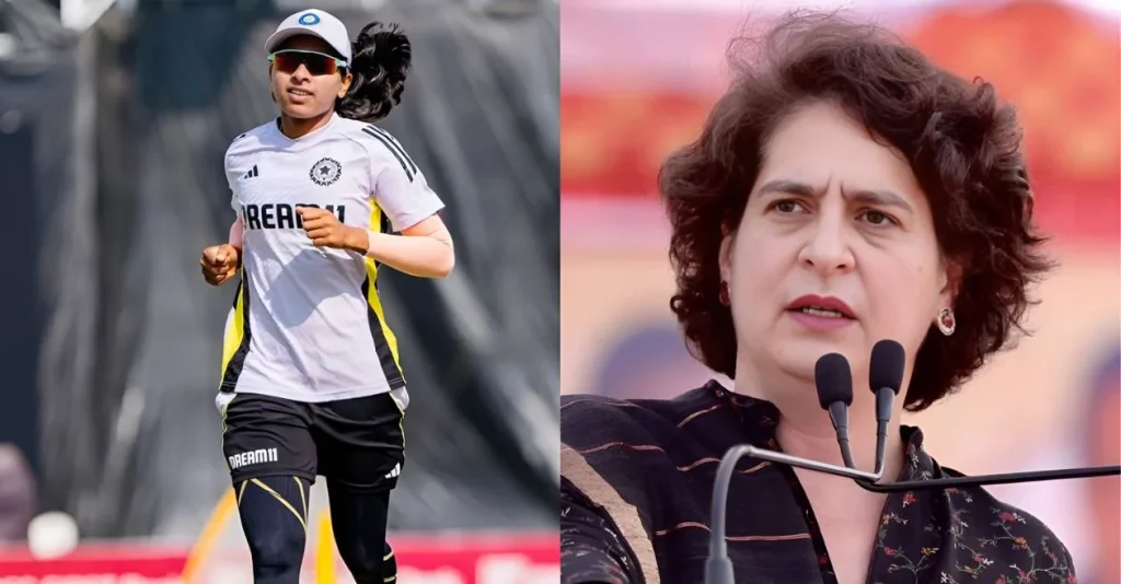 Indian cricketer Minnu Mani faces a heartbreaking family tragedy; Congress leader Priyanka Gandhi offers condolences