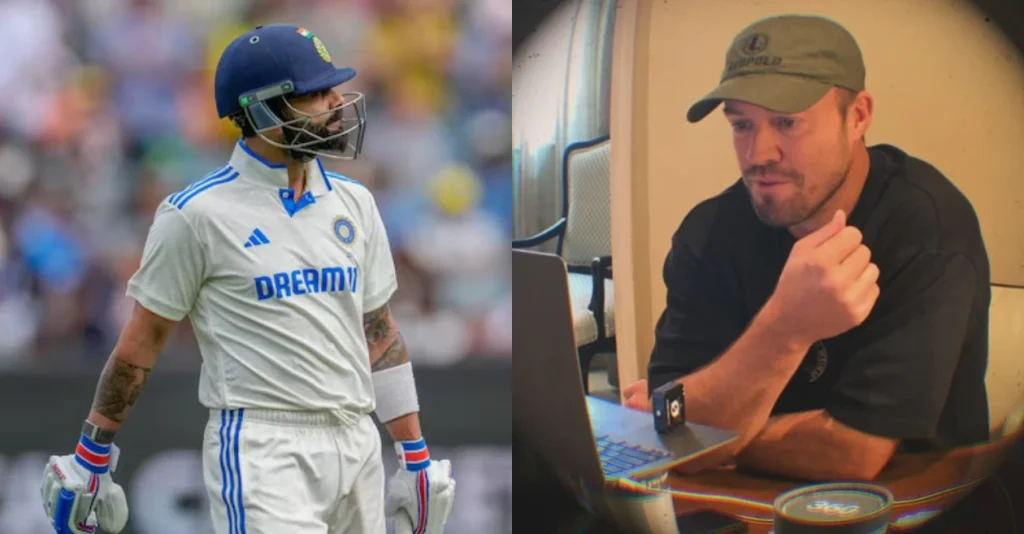 “It takes a lot of character”: AB de Villiers comes up with an advice for struggling Virat Kohli