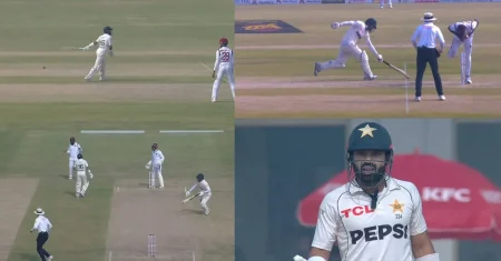 PAK vs WI 2025: Mohammad Rizwan falls on the very next delivery following Noman Ali’s unusual run-out on Day 2 of the first Test