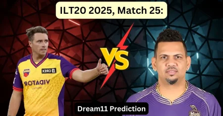 SWR vs ADKR, ILT20 2025: Match Prediction, Dream11 Team, Fantasy Cricket Tips & Pitch Report | Sharjah Warriorz vs Abu Dhabi Knight Riders