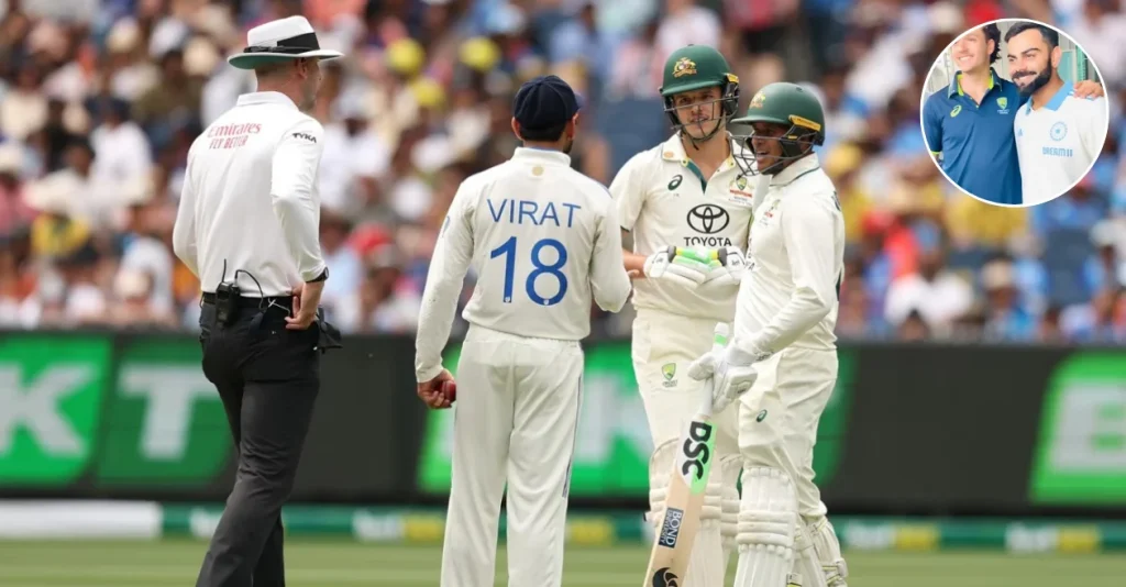 Sam Konstas reveals his conversation with Virat Kohli after their intense exchange during the Melbourne Test