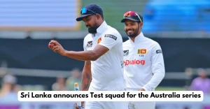 Sri Lanka announces Test squad for the Australia series; includes 2 uncapped players