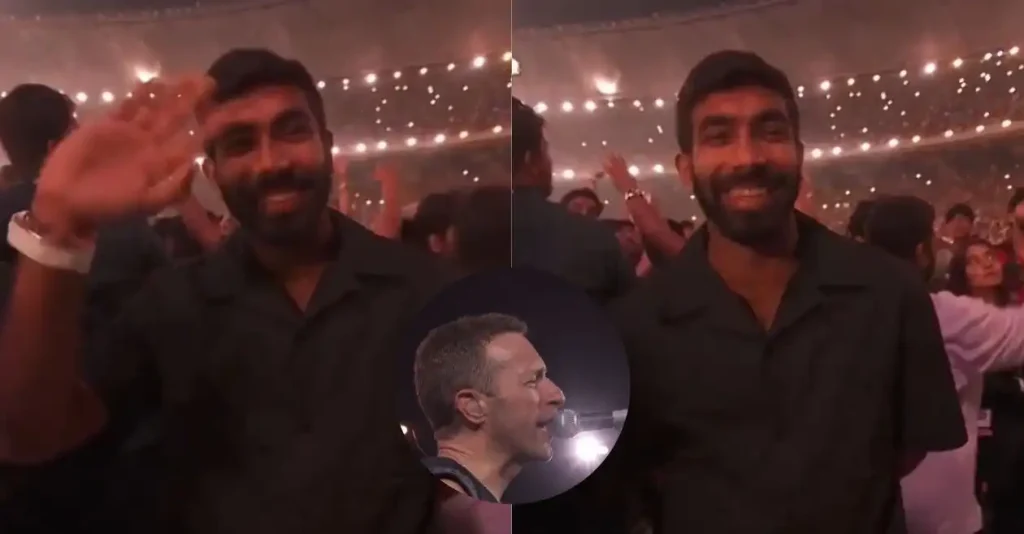 WATCH: Jasprit Bumrah attends Coldplay concert; singer Chris Martin dedicates a special song for the Indian star