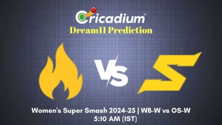 WB-W vs OS-W Dream11 Prediction 14th T20I of Women’s Super Smash 2024-25