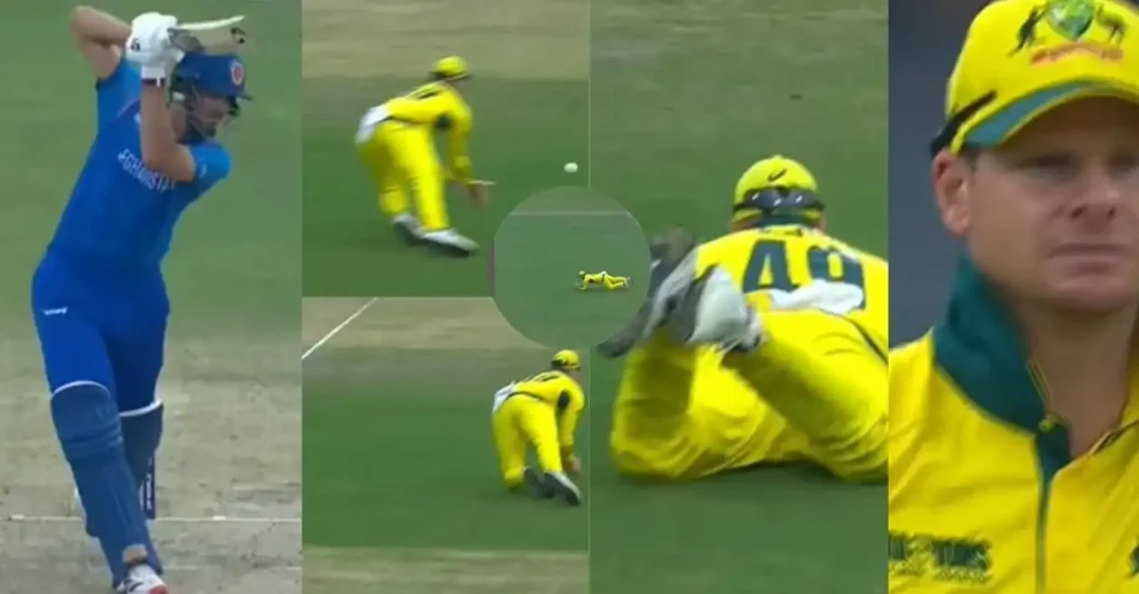 WATCH: Steve Smith’s fielding brilliance gets rid of Sediqullah Atal in AFG vs AUS clash at Champions Trophy 2025