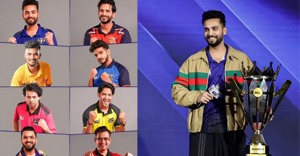 Entertainers Cricket League (ECL) 2025: Complete squads and captains of all eight participating teams