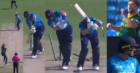 SA vs ENG [WATCH]: Wiaan Mulder’s sharp inswinger sends Joe Root packing in Champions Trophy 2025